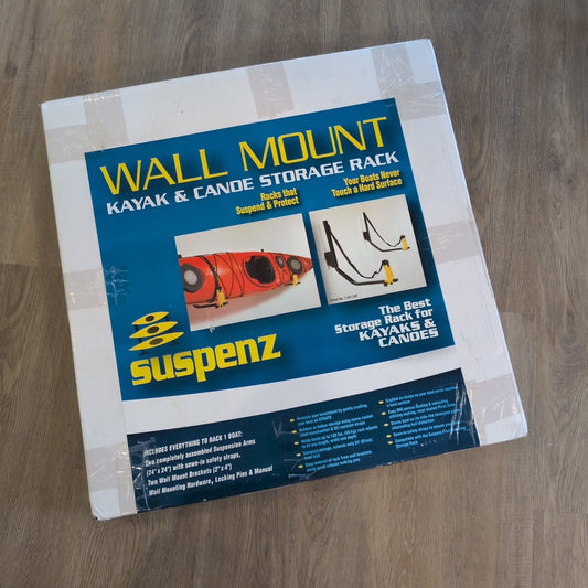 Suspenz Kayak + Canoe Wall Storage NEW