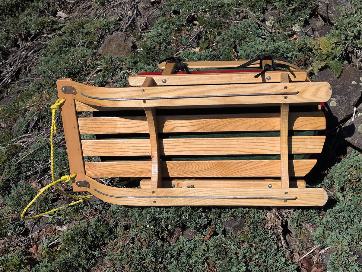 LLBean Pull Sled & Cushion Set