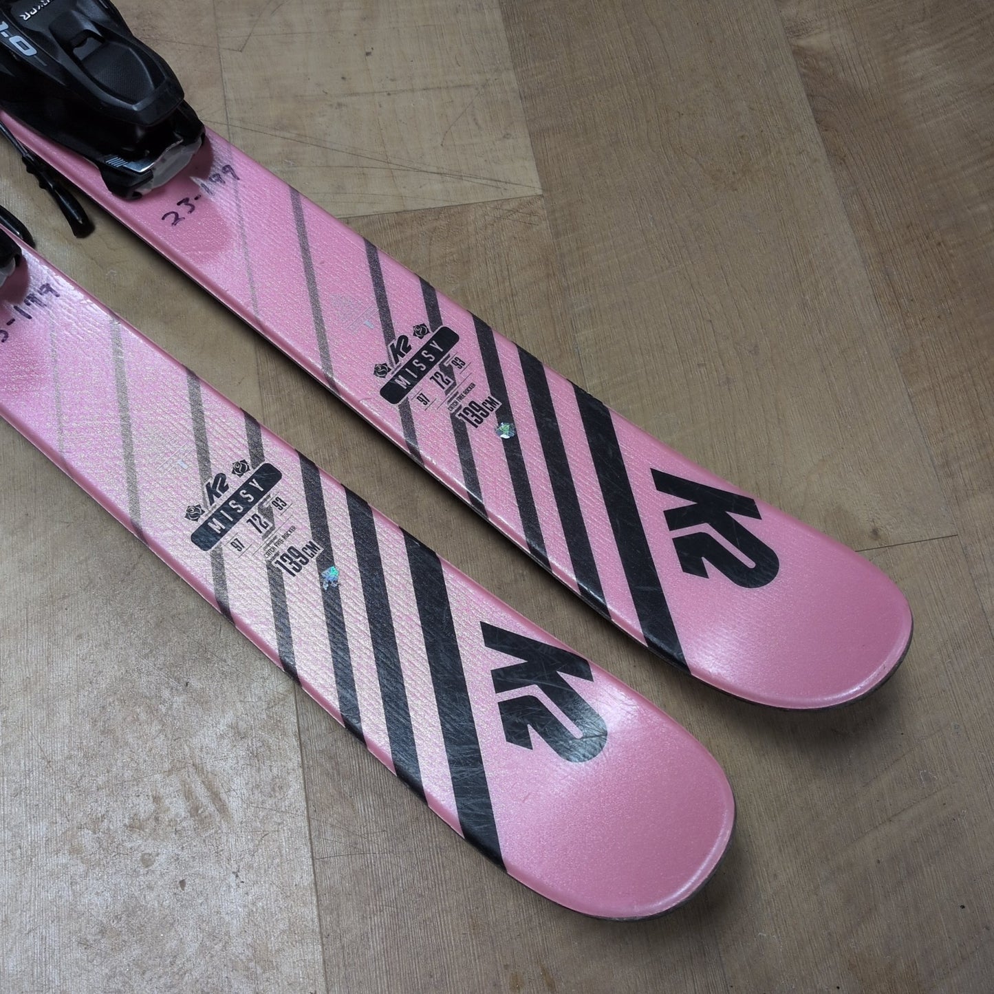 K2 Missy 72 Ski / Marker 7.0 Bindings