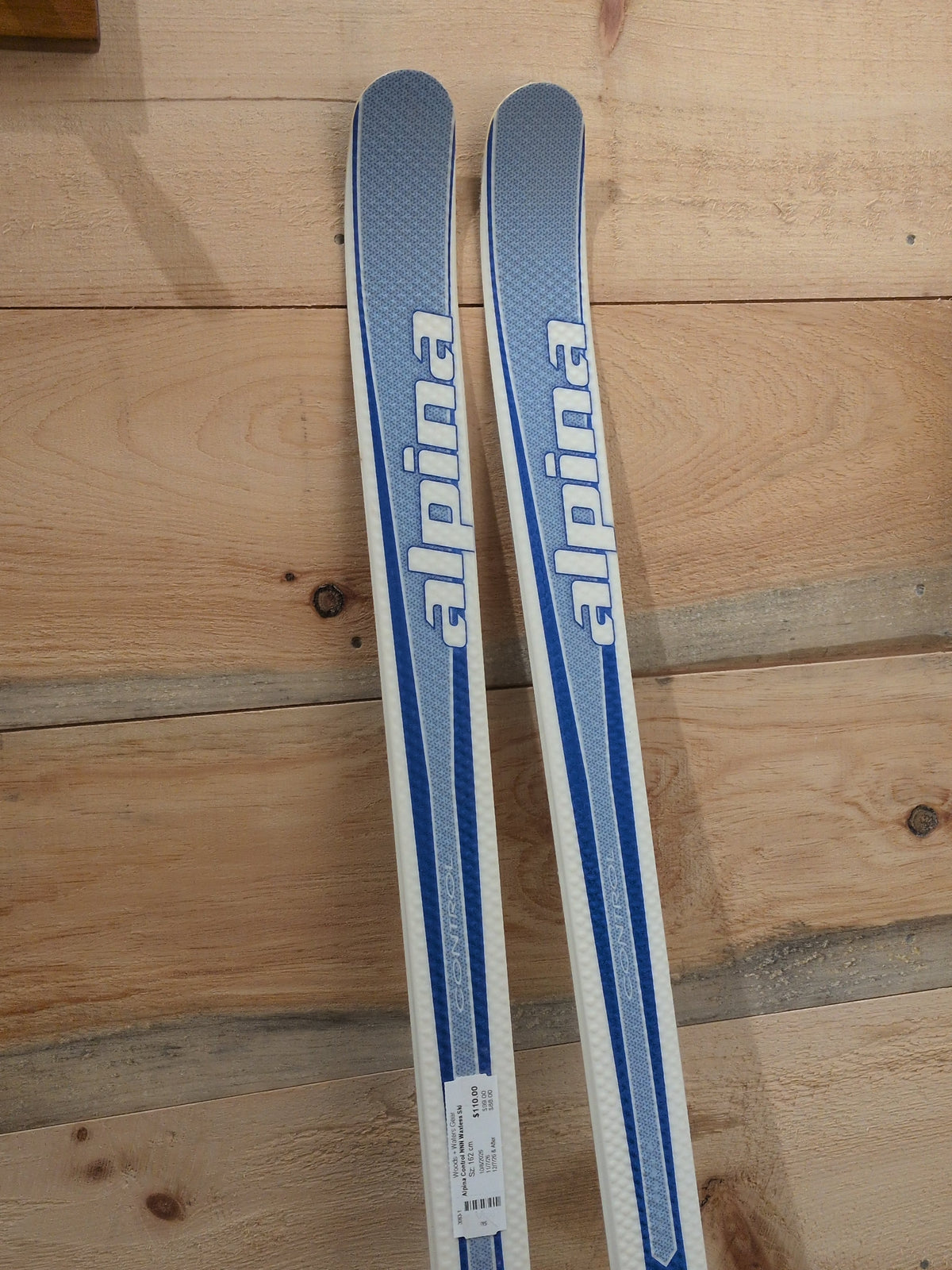 Alpina Control NNN Waxless Ski