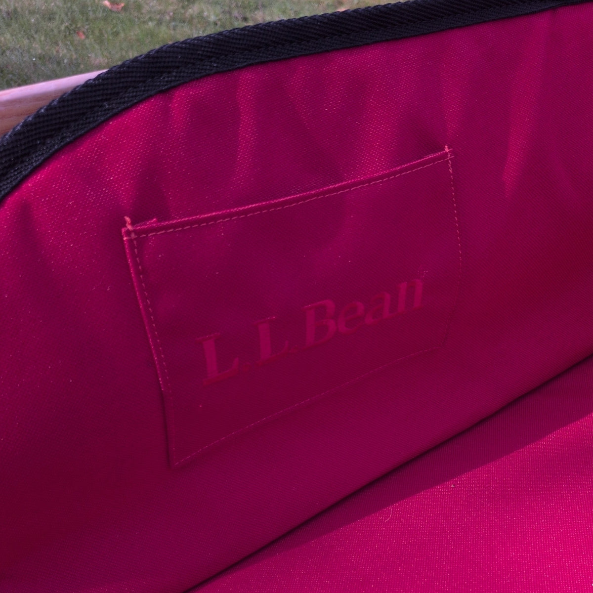 LLBean Pull Sled/Cushion Set w/ Push Handle