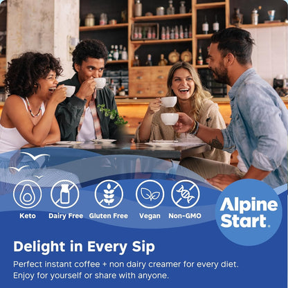 Alpine Start Coffee & Creamer