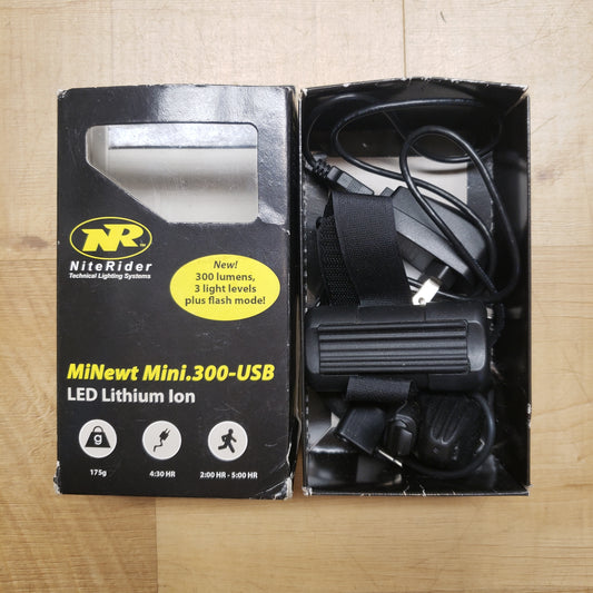 NiteRider MiNewt 300-USB Mini Cycling Light