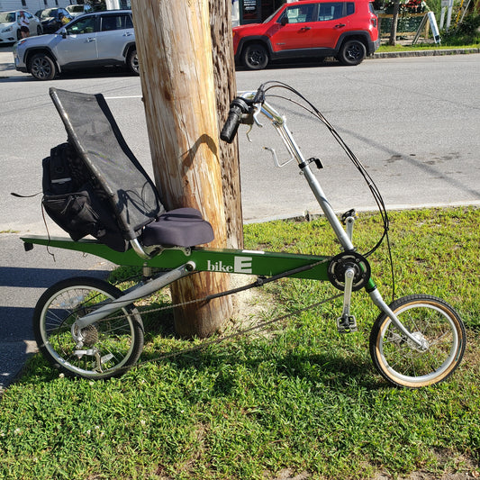 BikeE Recumbant Bike + Seat Bags