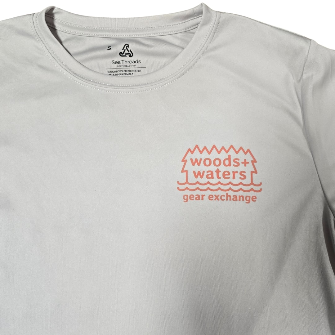 Sea Threads x Woods + Waters Gear Long Sleeve Crew Sun Shirt