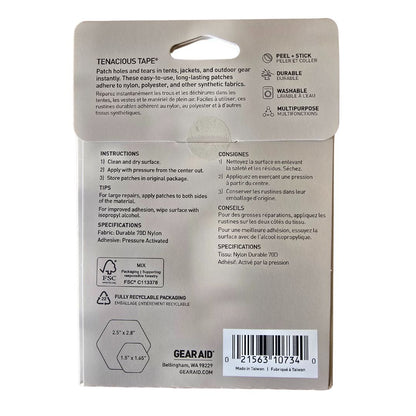 Tenacious Tape Fabric Patches