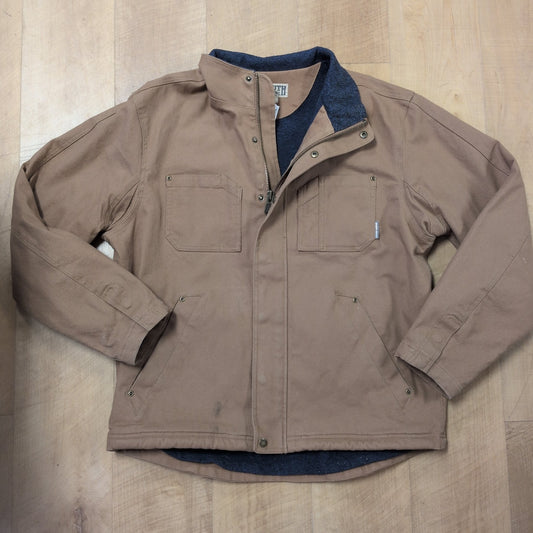 Duluth Fleece Lined Zip Canvas Work Jacket