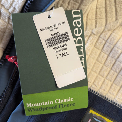 LL Bean Mountain Classic Windproof Fleece NEW