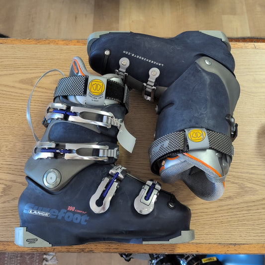 Lange Surefoot 100 Comp LF Alpine Ski Boots w/ Heated Liners