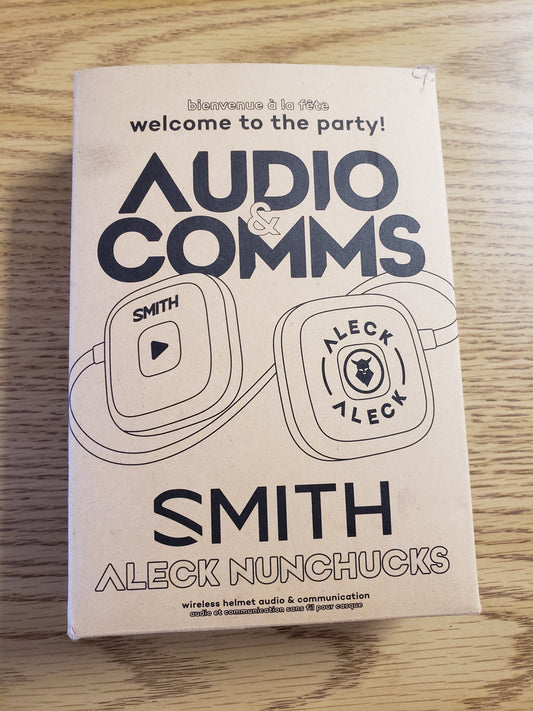 Smith x Aleck Nunchucks Audio & Comms NEW