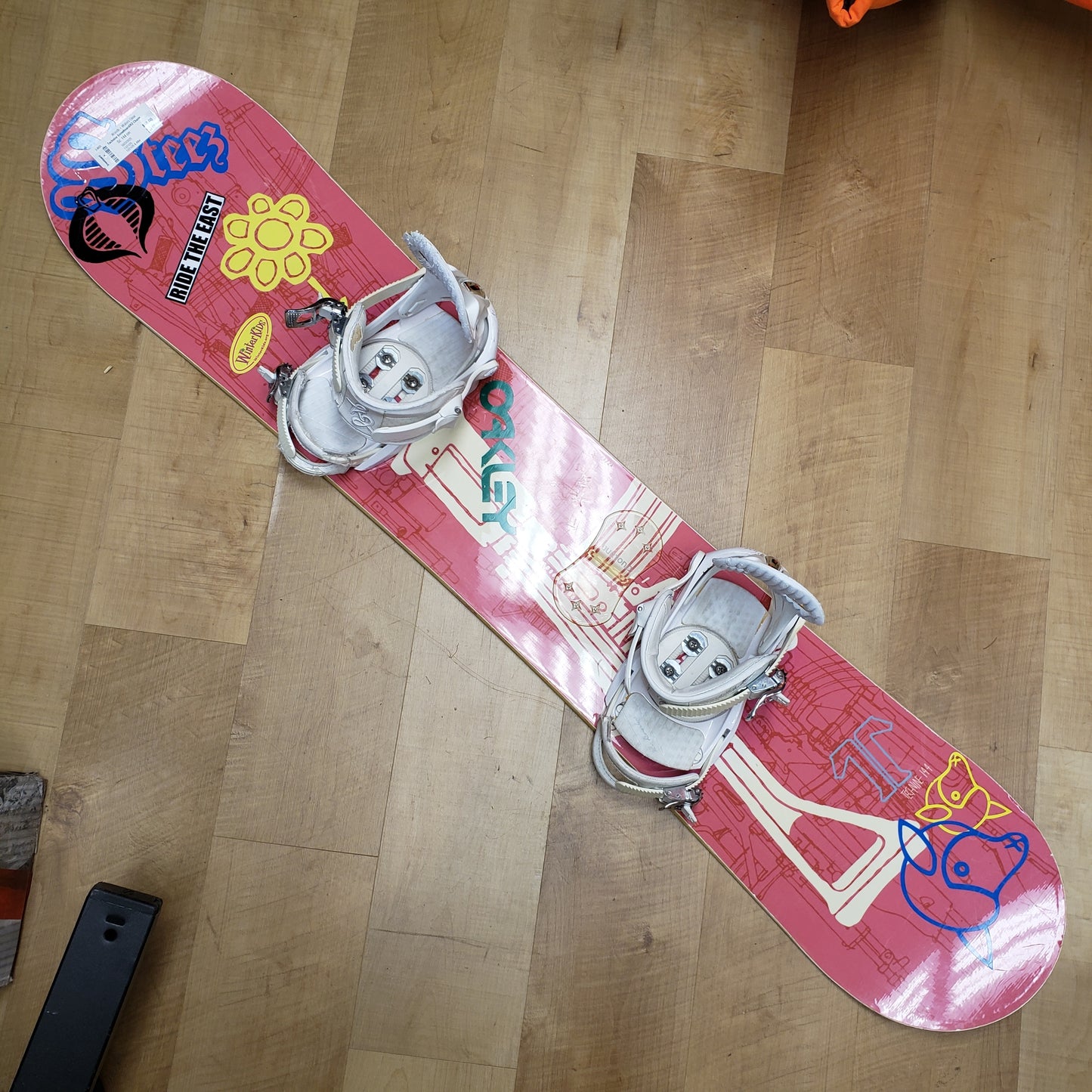 Technine Snowboard/K2 Charm Bindings