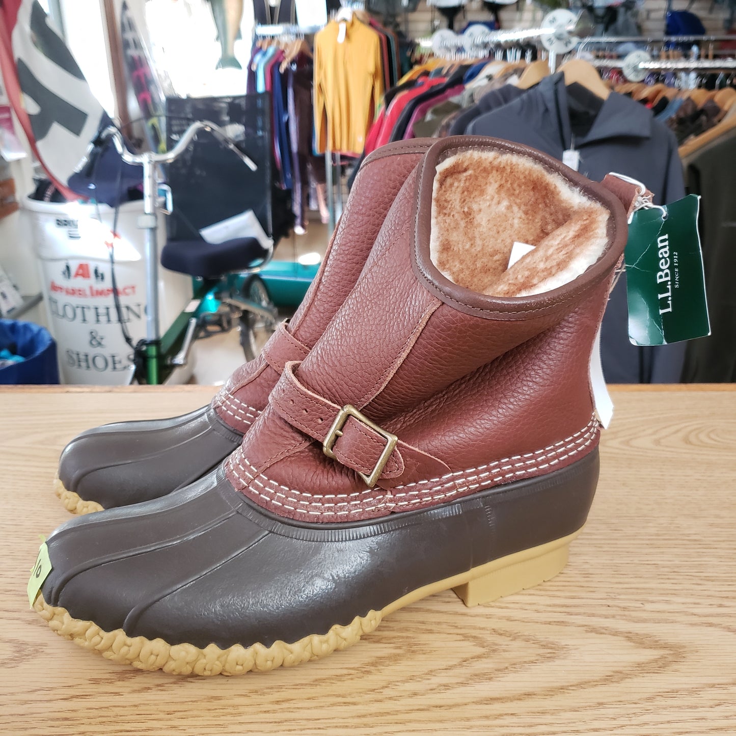 LLBean Shearling Lined Boots (NEW)