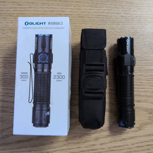 Olight Warrior 3 Tactical Flashlight