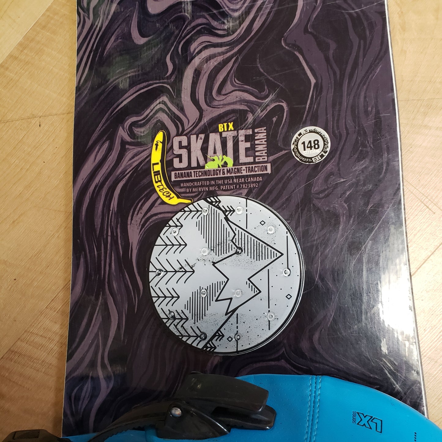 LIB Skate Banana Stealth/Ride LX Binding (2015)
