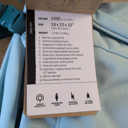 Dakine Women's Heli Pro 20L Backpack NEW