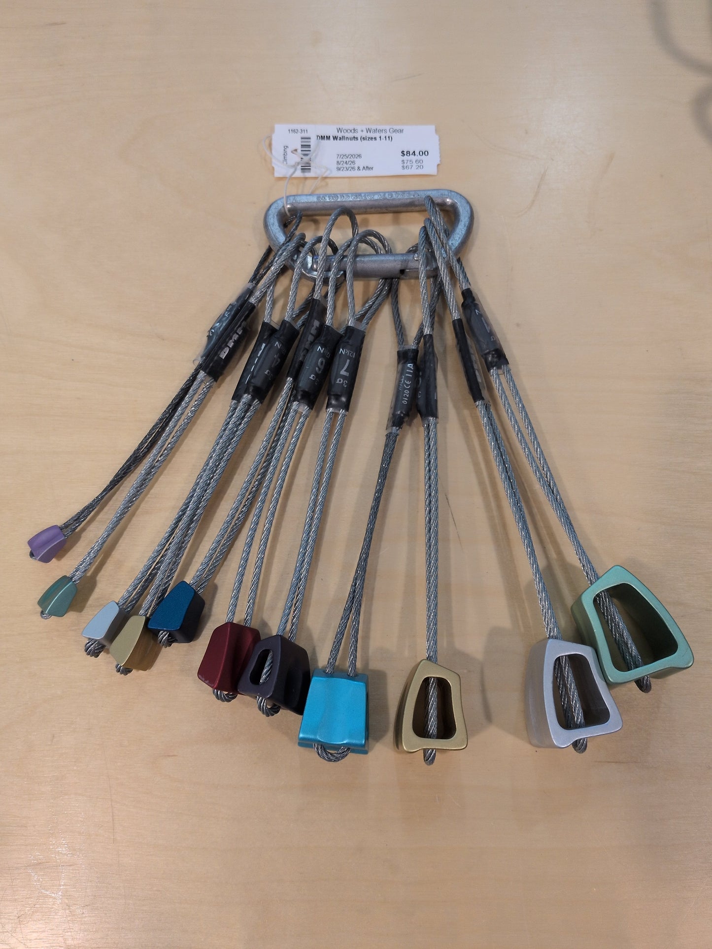 DMM Wallnuts (sizes 1-11)
