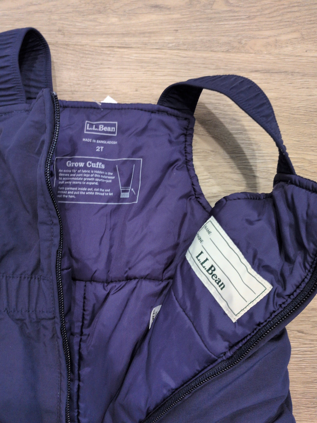 LLBean Cold Buster Snow Bibs