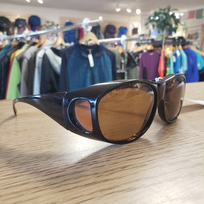 Solar Shield Fits Over Polarized Sunglasses* w/case