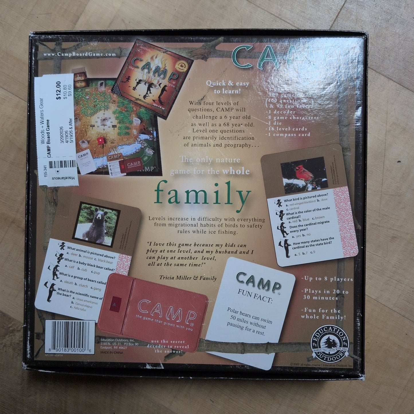 CAMP Board Game