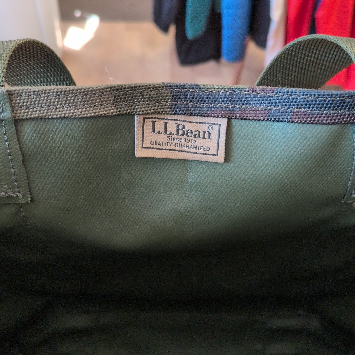 LLBean Hunter's Water Resistant Tote*