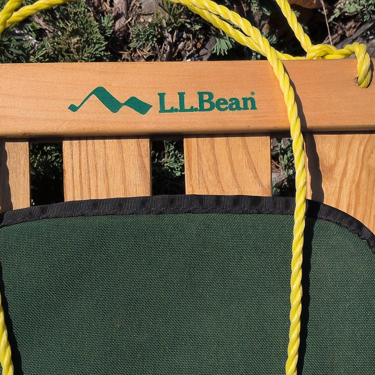 LLBean Pull Sled & Cushion Set