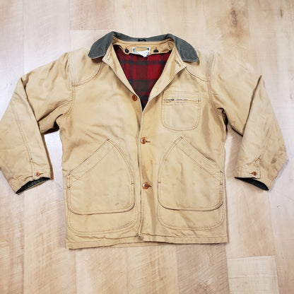 LL Bean Vintage Wool Lined Chore Coat*