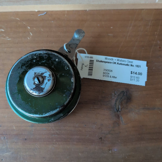Shakespeare OK Automatic No. 1821 Reel