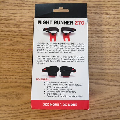 Night Runner 270 Shoelace Headlights (NEW)