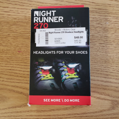Night Runner 270 Shoelace Headlights (NEW)