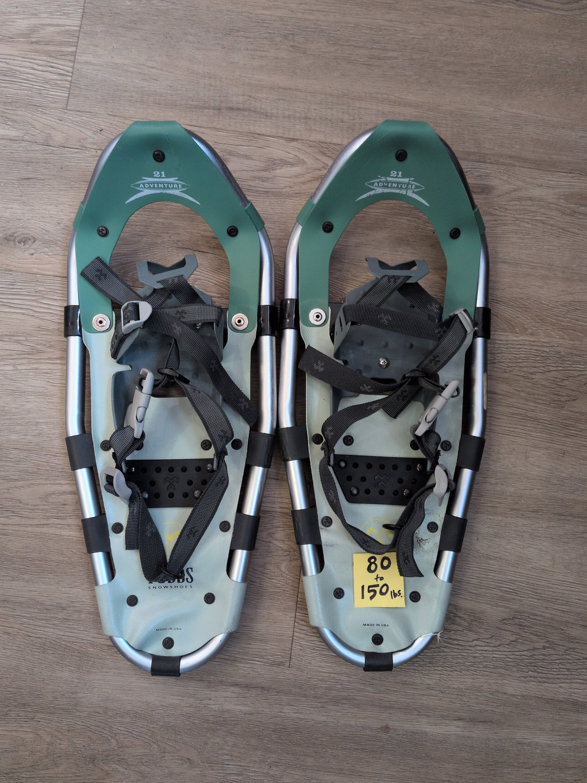 Tubbs Adventure 21" Snowshoes w/ Bag