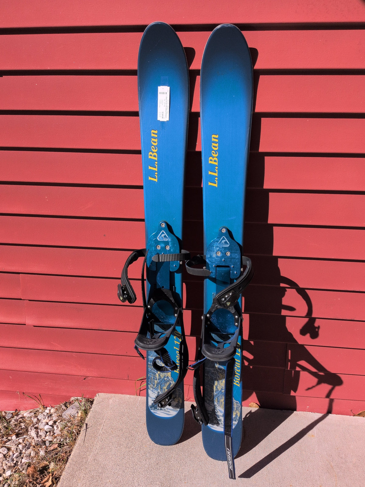LLBean Boreal 120 Sliding Skishoe + Bag