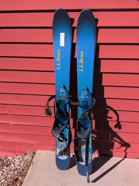 LLBean Boreal 120 Sliding Skishoe + Bag