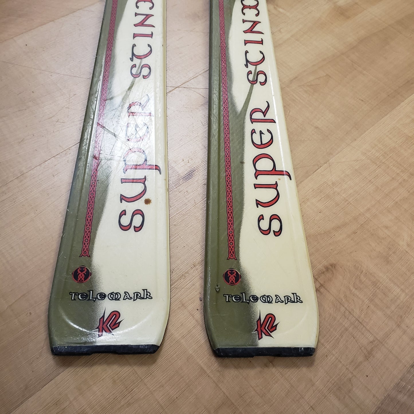 K2 Super Stinx Tele/Rottefella Carve Binding