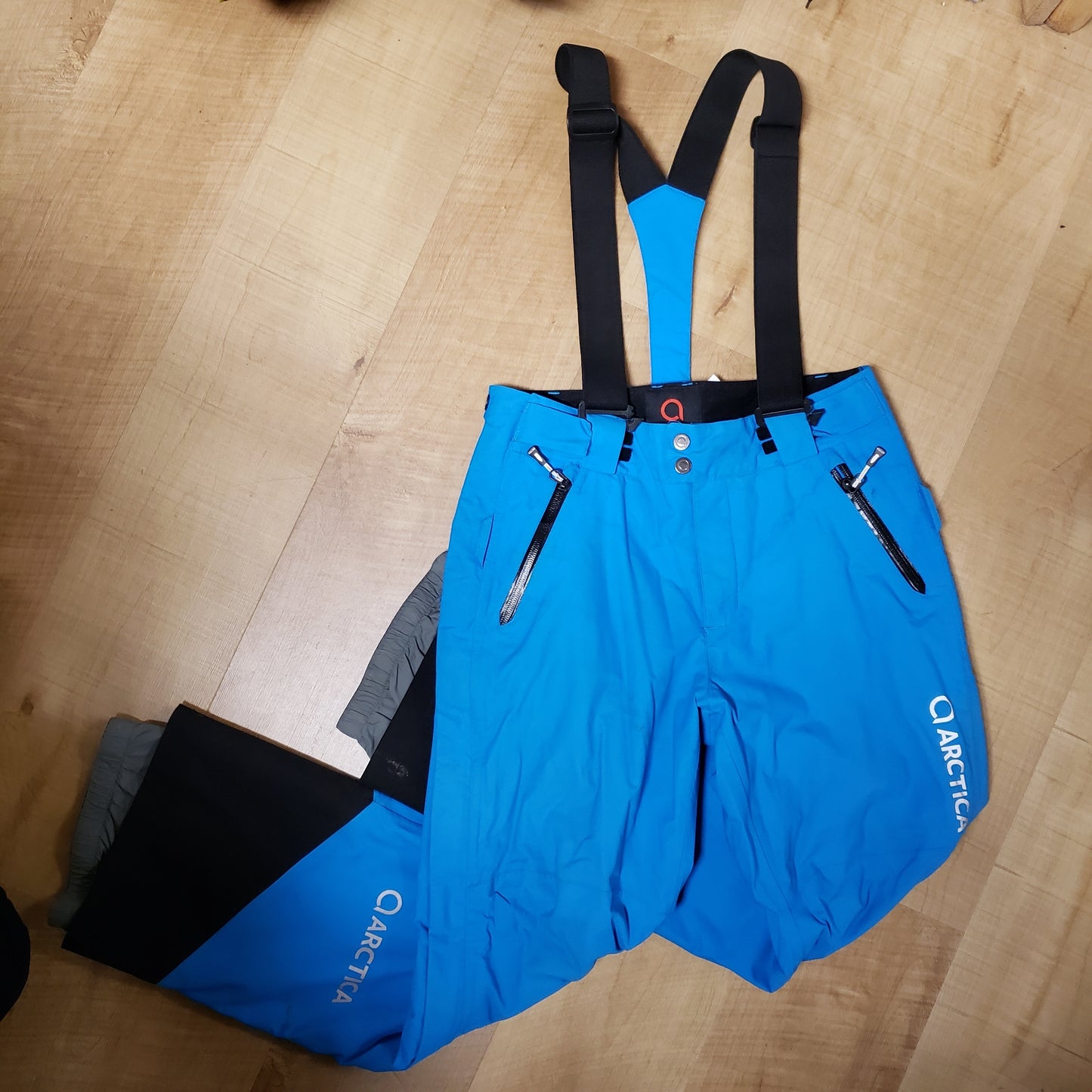 Arctica Side Zip Ski Pants w/Suspenders