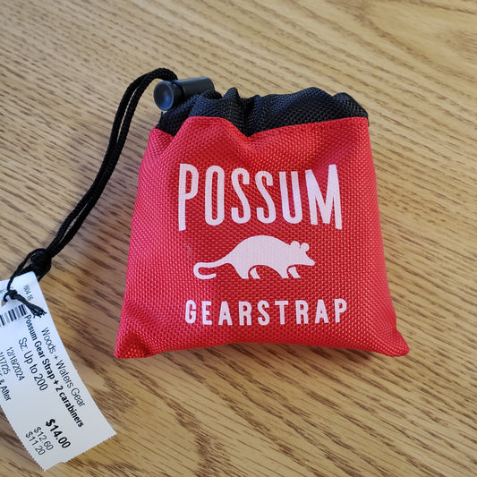 Possum Gear Strap + 2 Carabiners