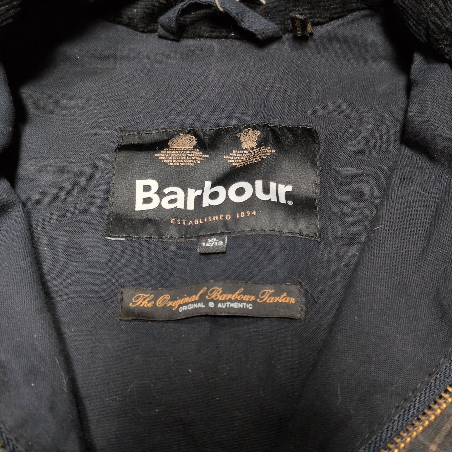 Barbour Kids Tartan Bedale Jacket