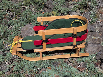 LLBean Pull Sled & Cushion Set