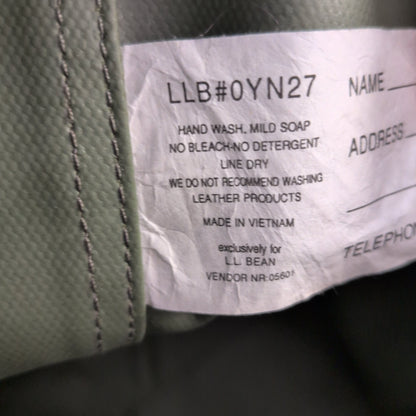 LLBean Hunter's Water Resistant Tote*