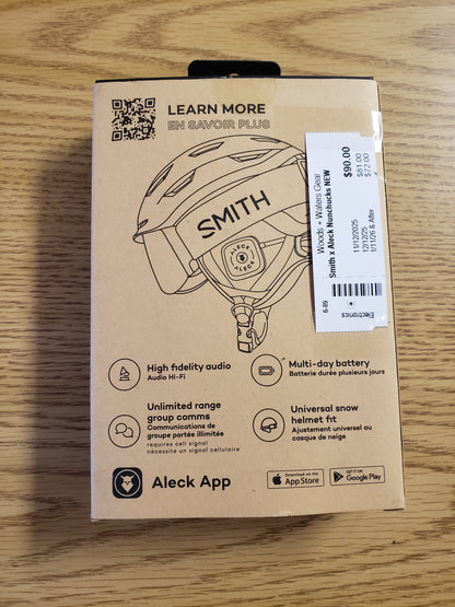 Smith x Aleck Nunchucks Audio & Comms NEW