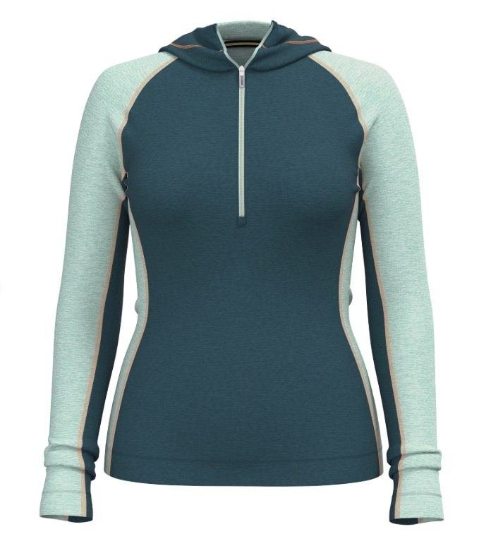 Smartwool Classic Thermal Merino Base Layer 1/2 Zip Hoodie
