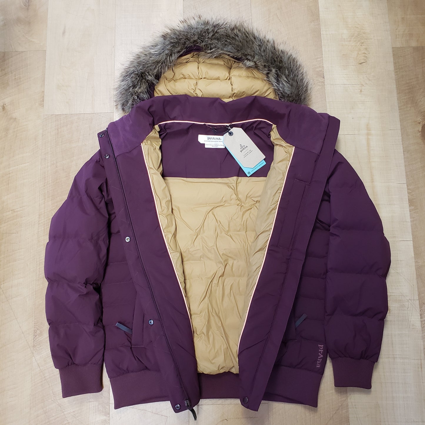 Prana Shiroma Bomber Jacket NEW