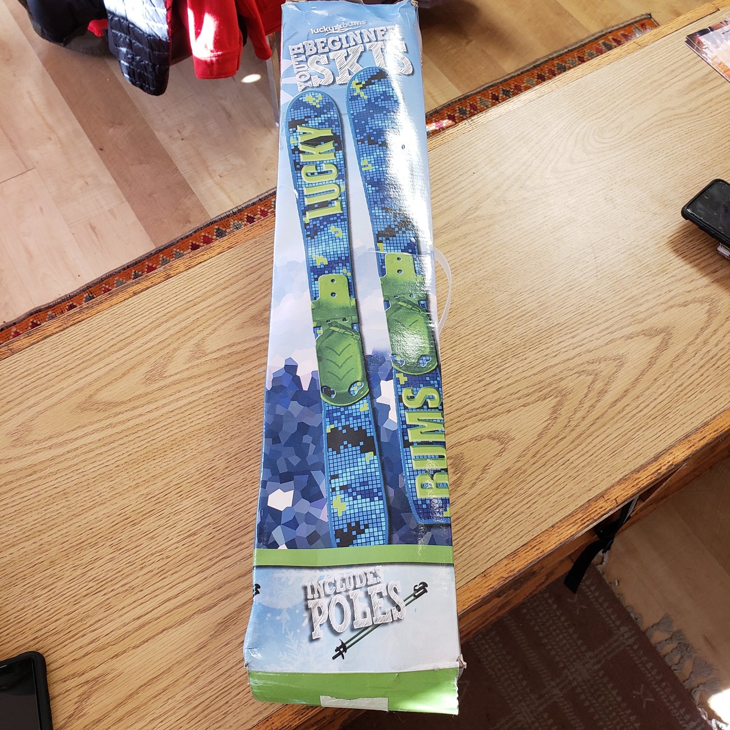 Lucky Bums Beginner Skis (NWOT)