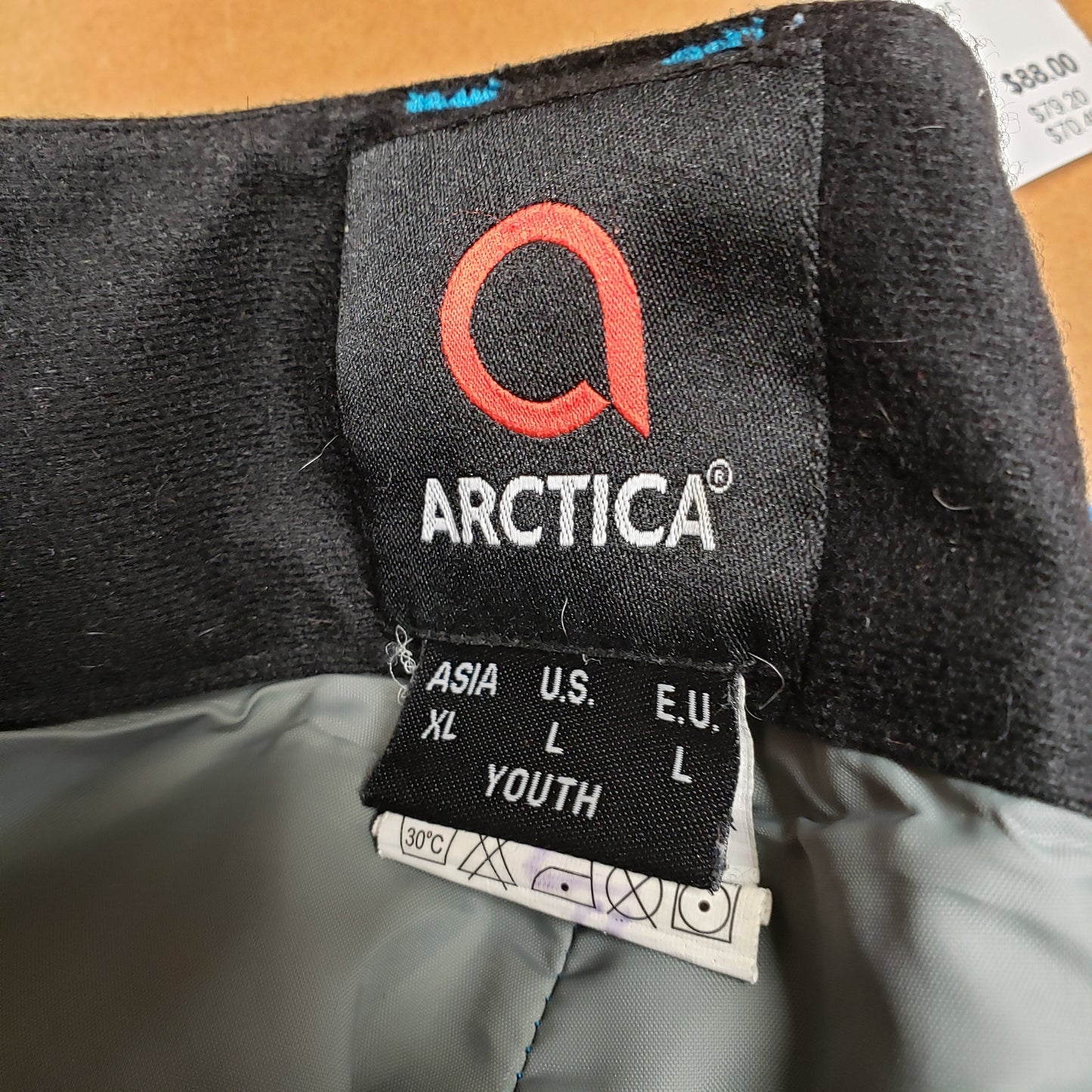 Arctica Side Zip Ski Pants w/Suspenders