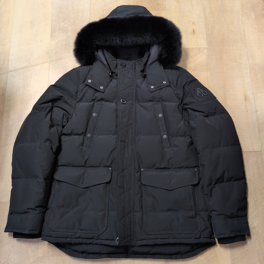 Moose Knuckles Fur Hooded Parka