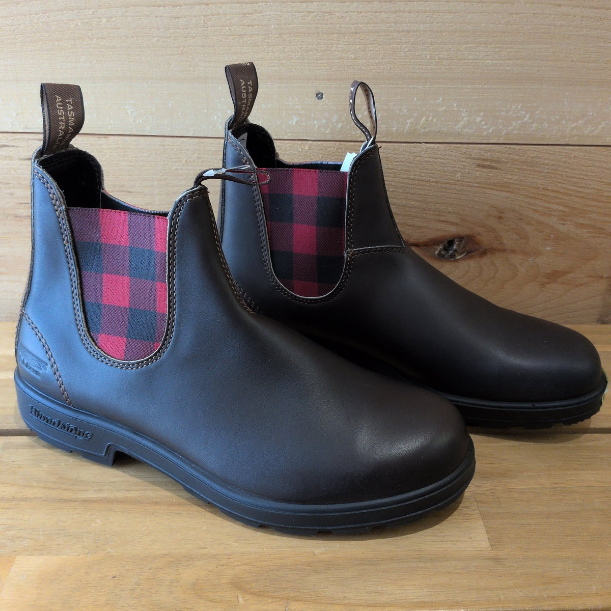 Blundstone x LLBean Buffalo Plaid Chelsea Boots (AU 9)