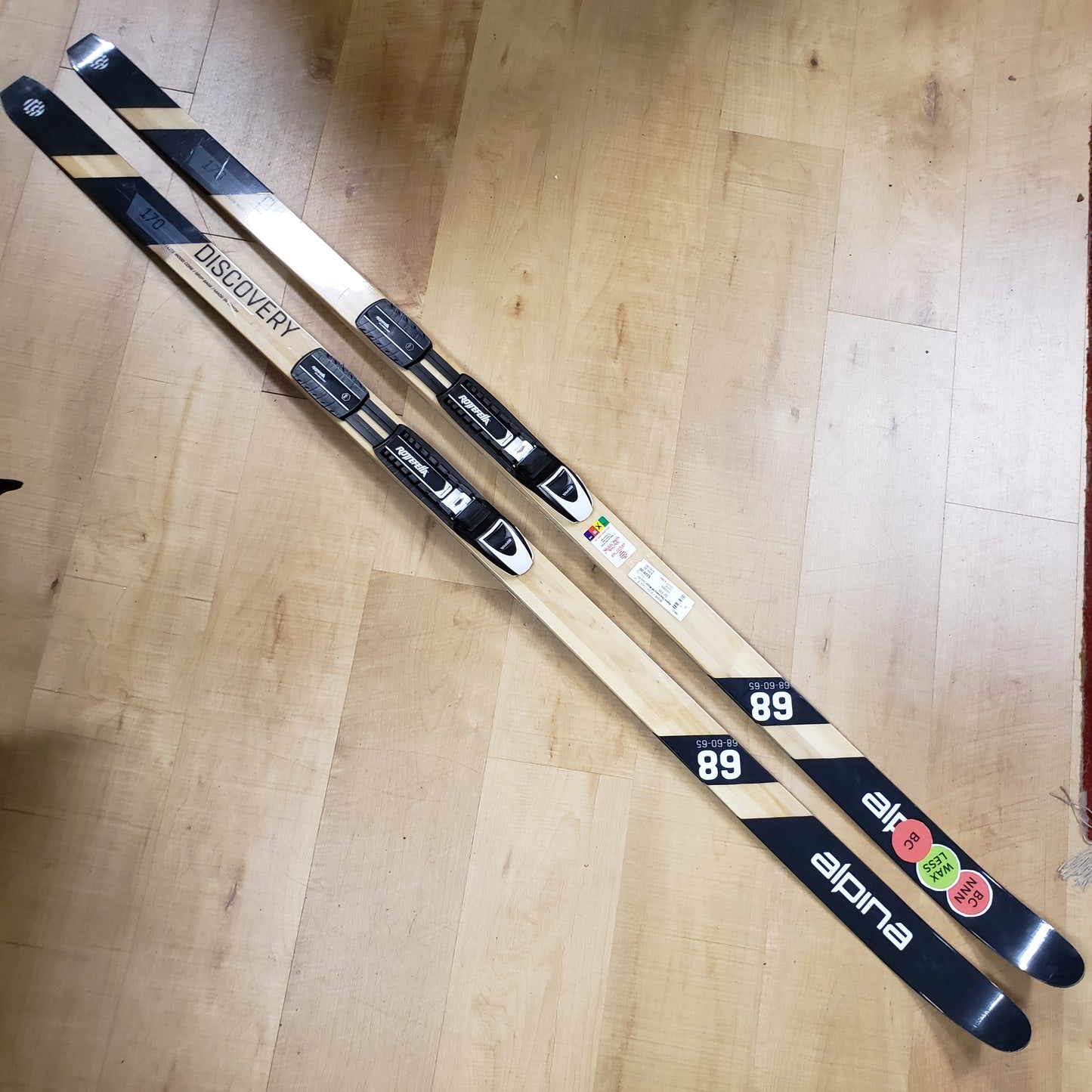 Alpina Discovery68 BC Touring XC Skis