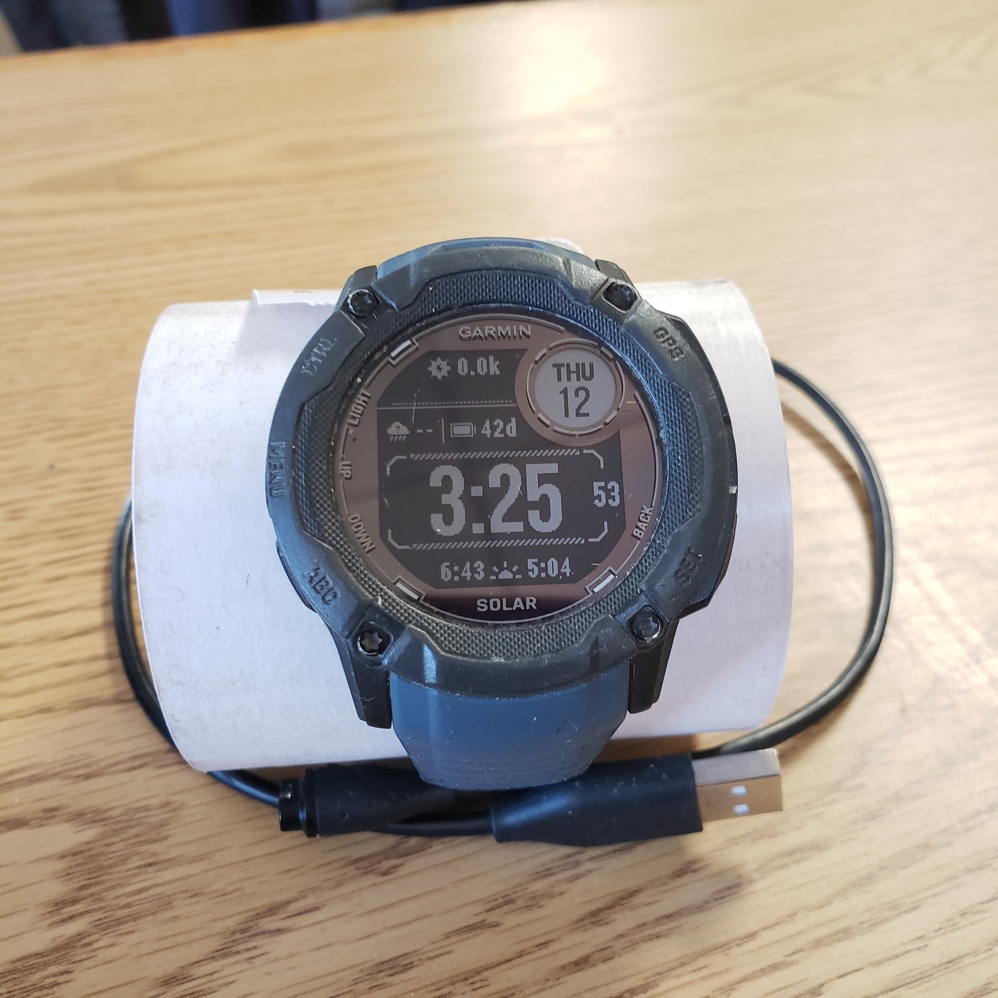 Garmin Instinct 2X Solar Watch w/ Charger