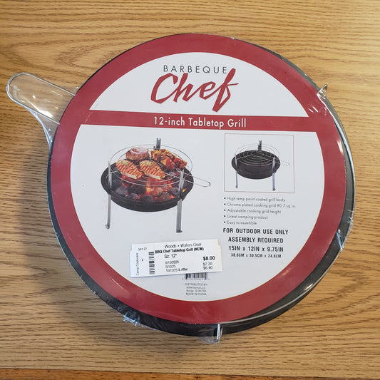 BBQ Chef Tabletop Grill (NEW)