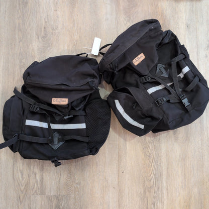 LLBean Vintage Cycling Panniers