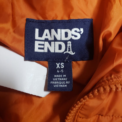 Lands End Hooded Puff Jacket
